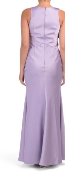 𝅺JS Collection Ruffle Violet Gown - Picture 3 of 17